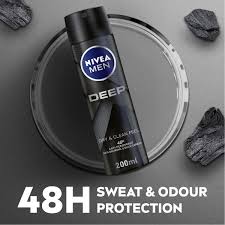 Nivea men deep dry and clean feel 200ml