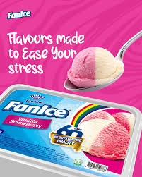 Fan Ice Vanilla/Strawberry 450ml