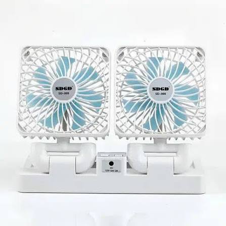 Double Head Charging Fan - Image 5