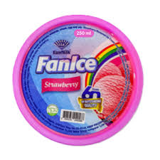 Fan Ice Strawberry 250ml