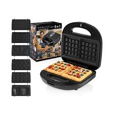 Sokany 6 in 1 Sandwich Maker Set 750w - Image 4