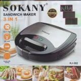 Sonifer 3 in 1 Sanswich Maker 900w