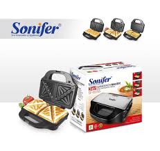 Sonifer 3 in 1 Sanswich Maker 900w - Image 5